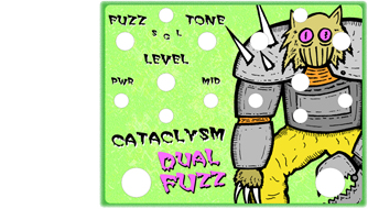 VFE Custom FX pedal design - Cataclysm Dual Fuzz